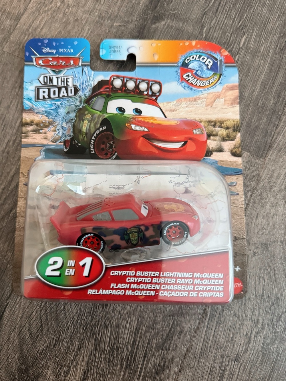 Cars Color Changers Crypto Buster Lightning McQueen